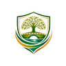 Thornbridge Holdings crest: a golden tree above a stone bridge